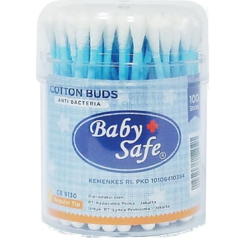 Baby Safe cotton buds small 50stik/100stik refill&amp;with case