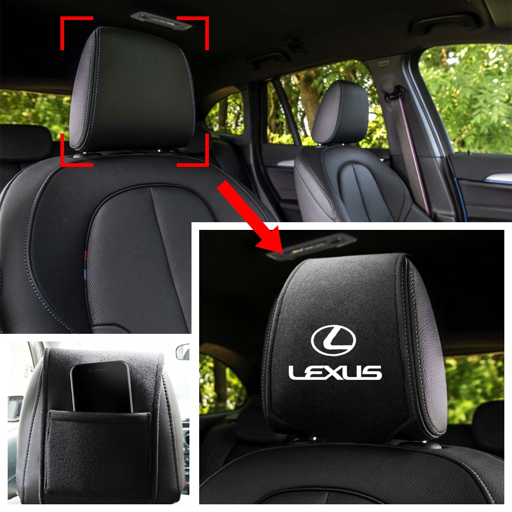 Bantal Sandaran Kepala Jok Mobil Untuk Lexus CT200h NX300 ES LS IS GS LC RC GC RX