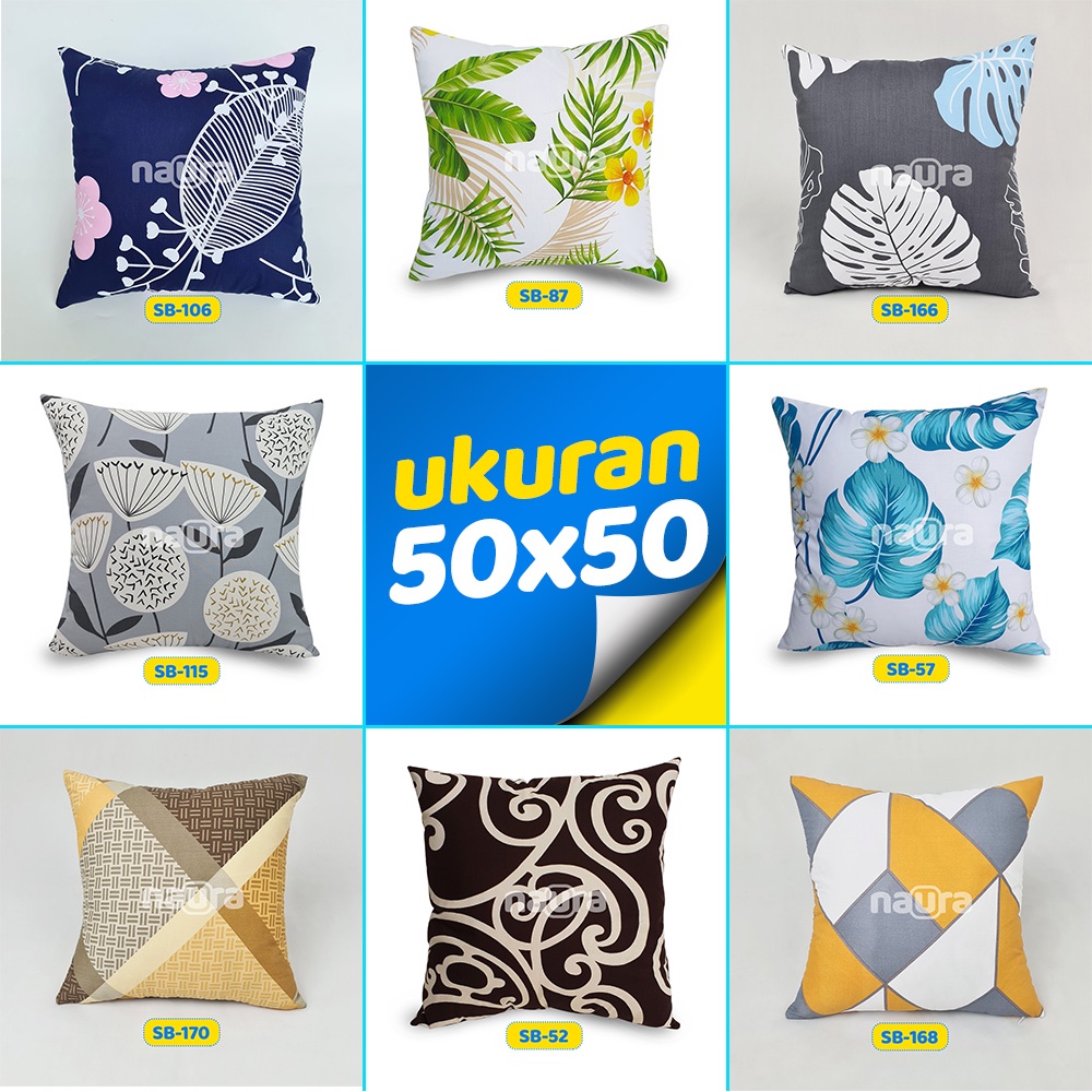 Sarung Bantal Sofa Premium 50x50