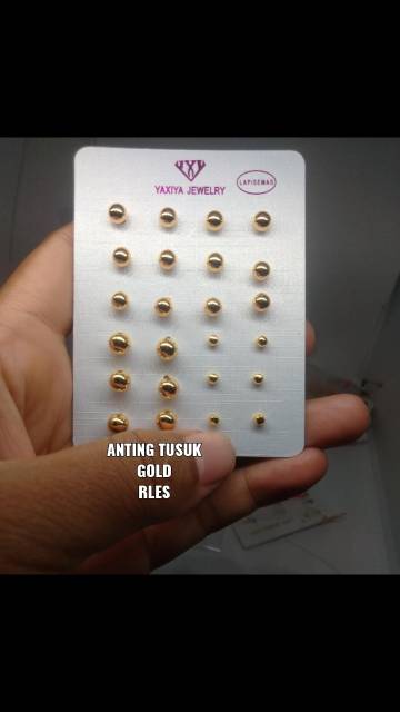 Anting titanium tindik mini,awet,tahan lama,tidak berkarat