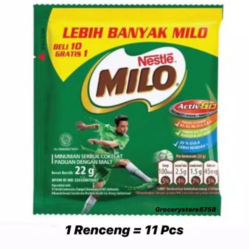 

Milo Actigen Sachet 22g