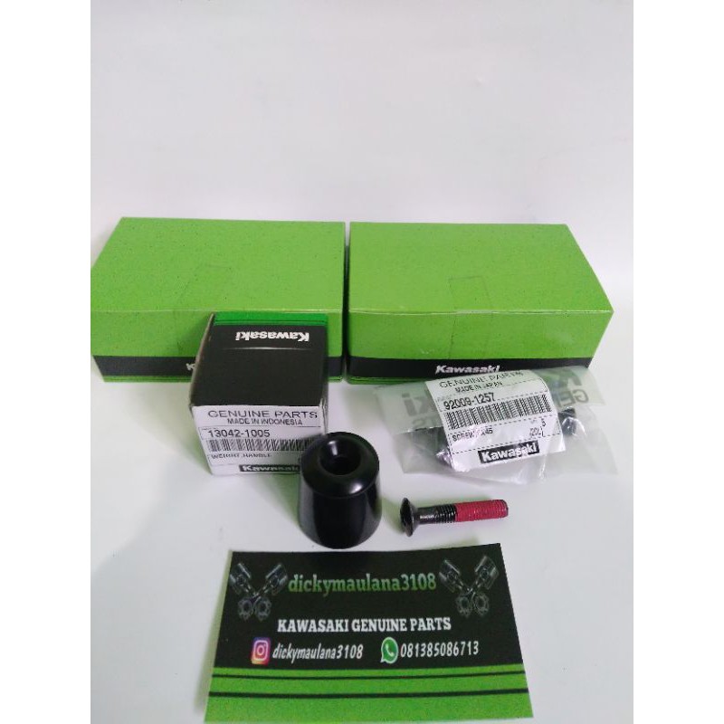 bandul jalu stang setang + baut bandul jalu stang ninja r ninja ss ninja rr