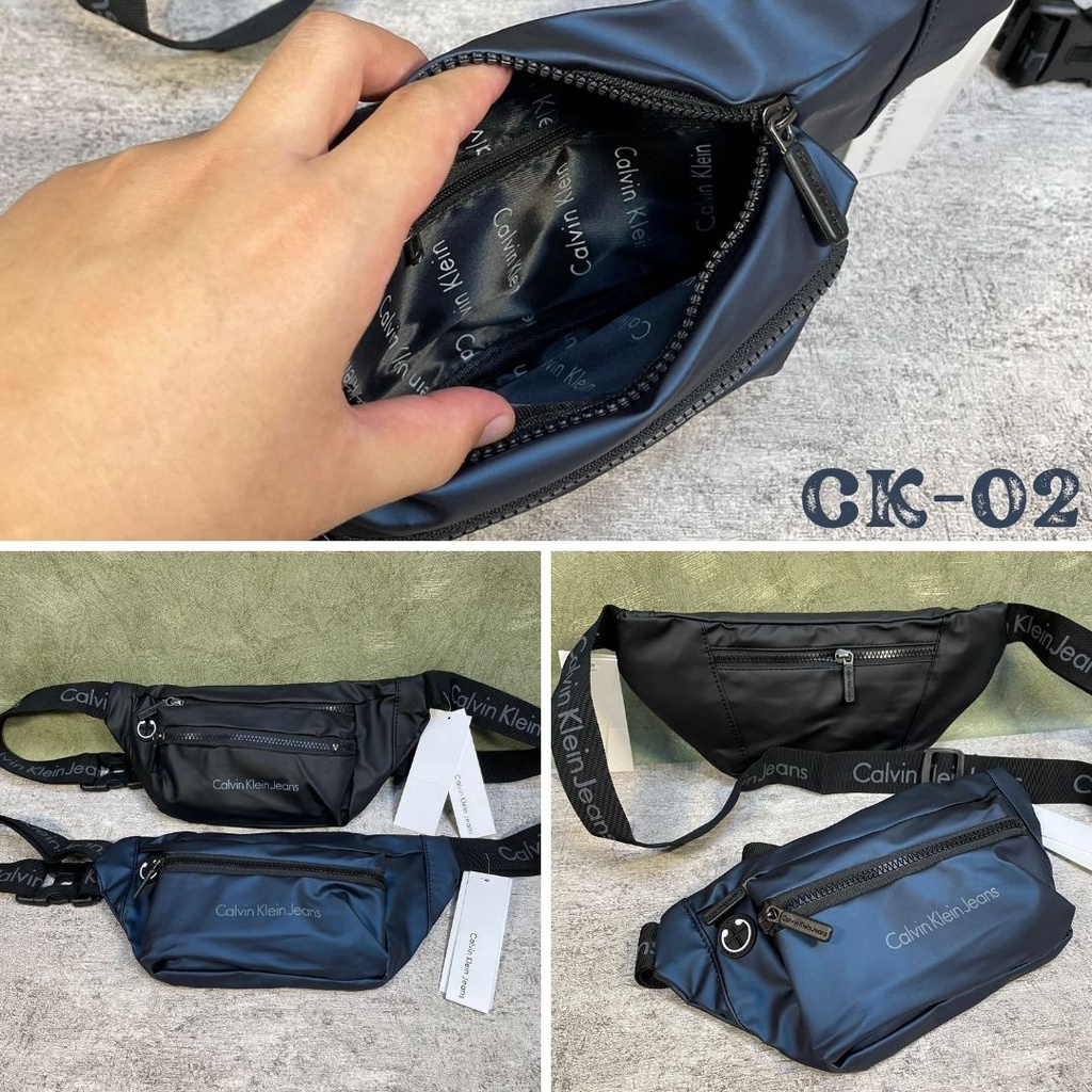 Waistbag Calvin Klein CK Jeans WATERPROOF / Tas Pinggang Tas Selempang