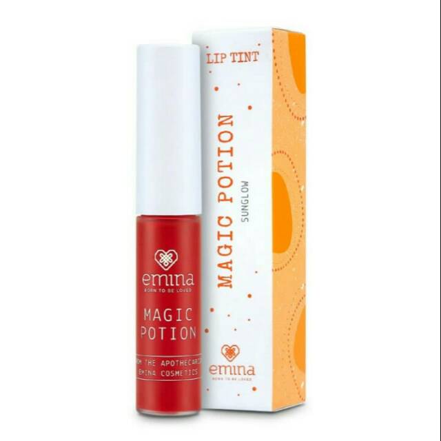 Emina magic potion lip tint 02 sunglow