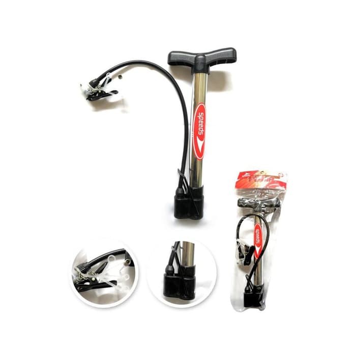 Pompa Angin Manual Tangan Ban Sepeda Bola Kasur Balon Angin Berkualitas