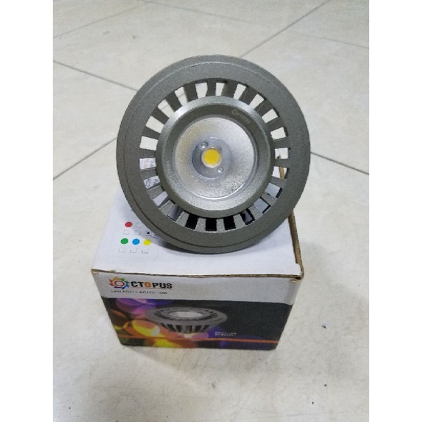 LED AR111 12V 10W 10 Watt Kuning Warm White Octopus OPS-AR111-AC12V
