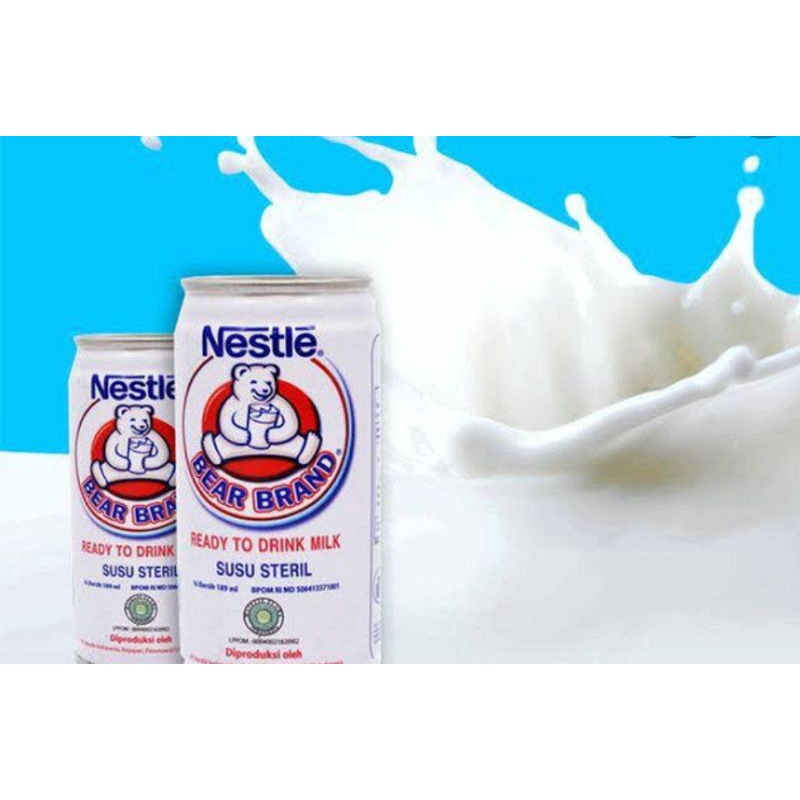 

Susu Beruang Bear Brand Nestle 1 karton isi 30 kaleng 189ml