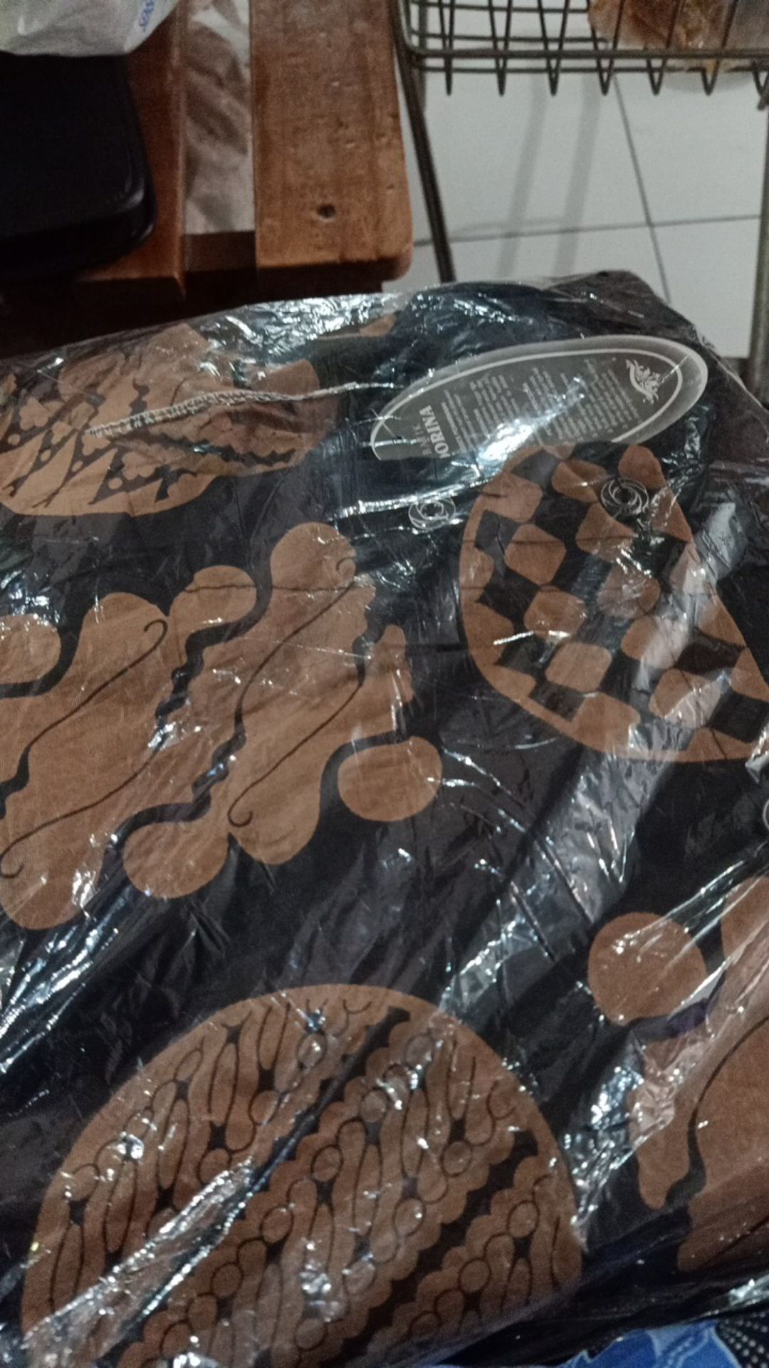 Batik Dolby Dolbi Dobby Tenun Sutra Tulis Katun Atbm Baron Atasan Batik Wanita Jumbo Xxlsogan Srg308