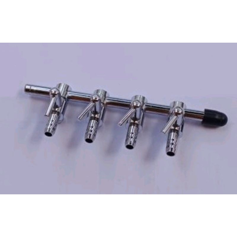 KRAN CABANG AQUARIUM/ KERAN CABANG / KRAN NIKEL AERATOR AQUARIUM STAINLESS 1CABANG / 2CABANG /3CABAN