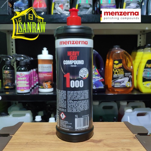 READY Menzerna Heavy Cut Compound Hcc1000 1L  Kompon Mobil  BERKUALITAS