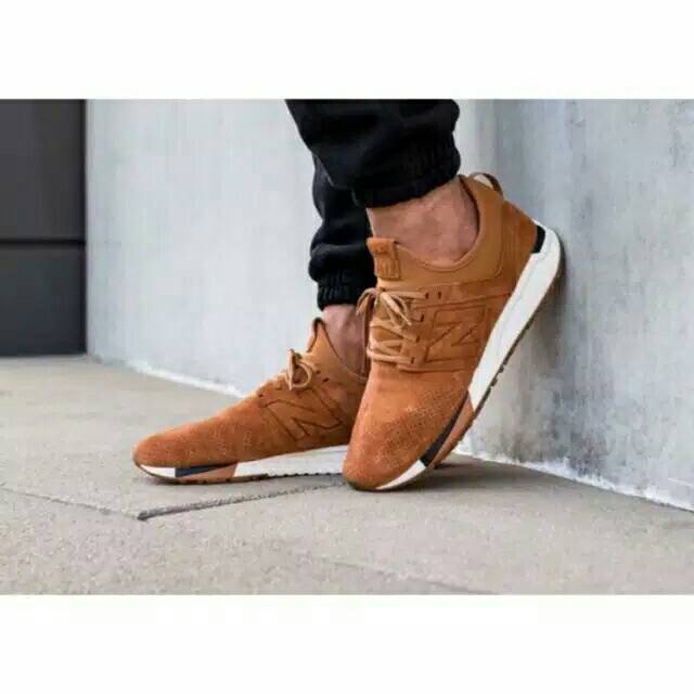 NEW BALANCE 247 LUXE KNIT BROWN CUCI GUDANG PROMO