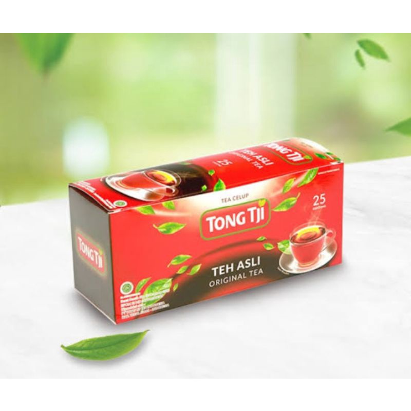 

Tong tji tea original 50 gram teh celup merek tong tji rasa original isi 25 kantong