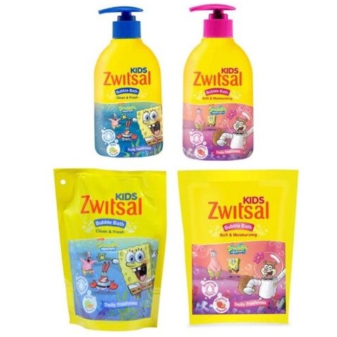 Zwitsal Kids Bubble Bath - Zwitsal Sabun Mandi Anak Foam