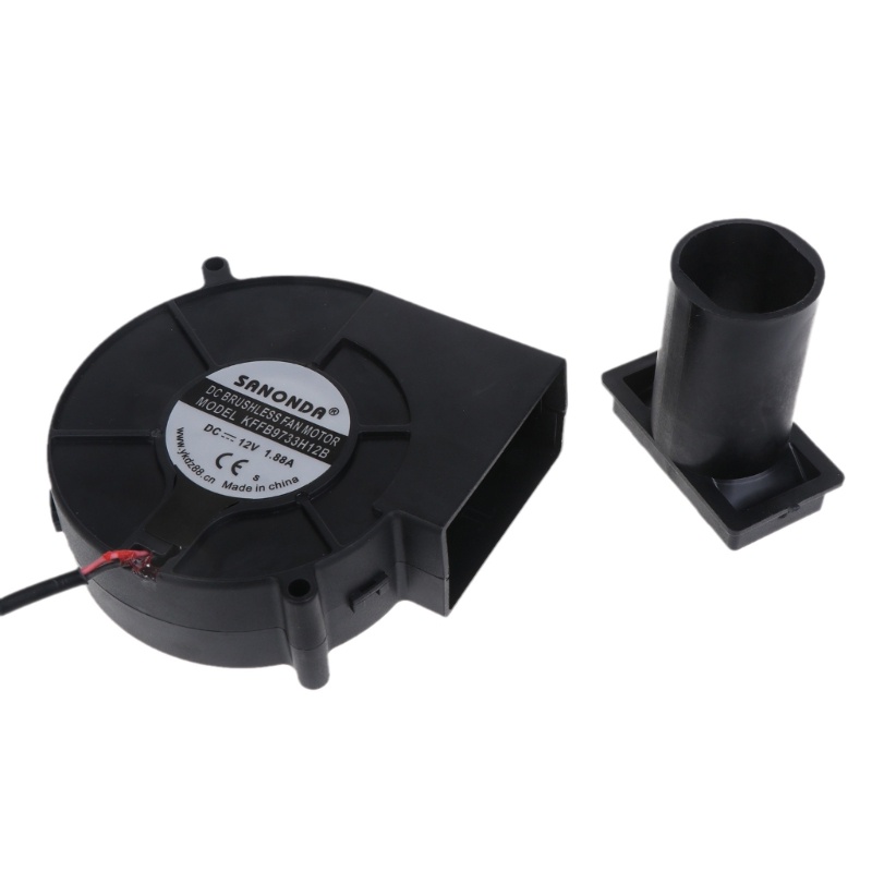 Zzz Kipas Blower BBQ 12V Dengan Pengatur Kecepatan Power Adapter Plug US