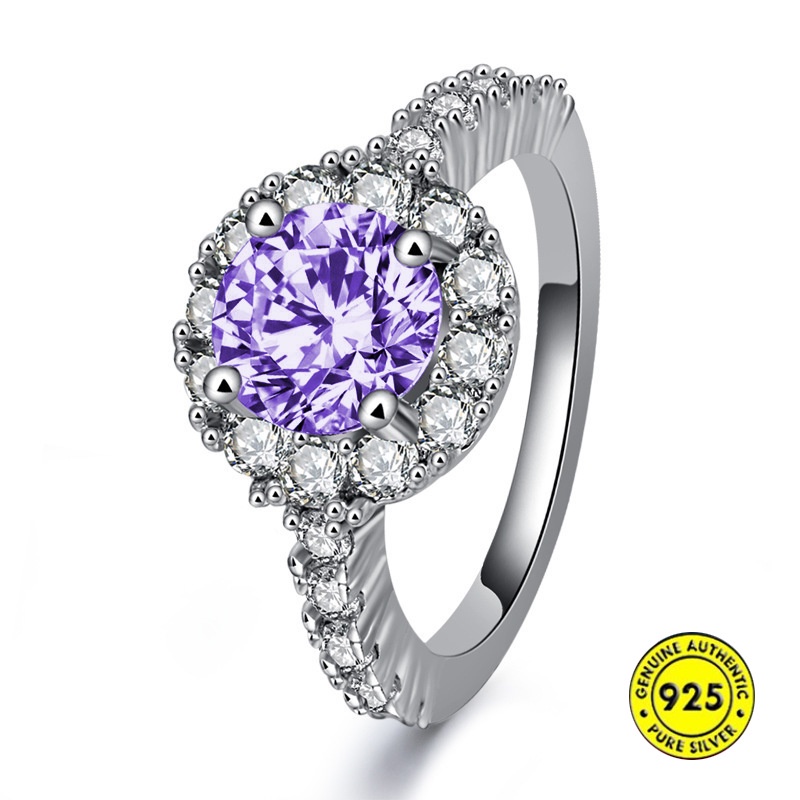 Cincin Sterling Silver 925 Desain Hati Untuk Wanita