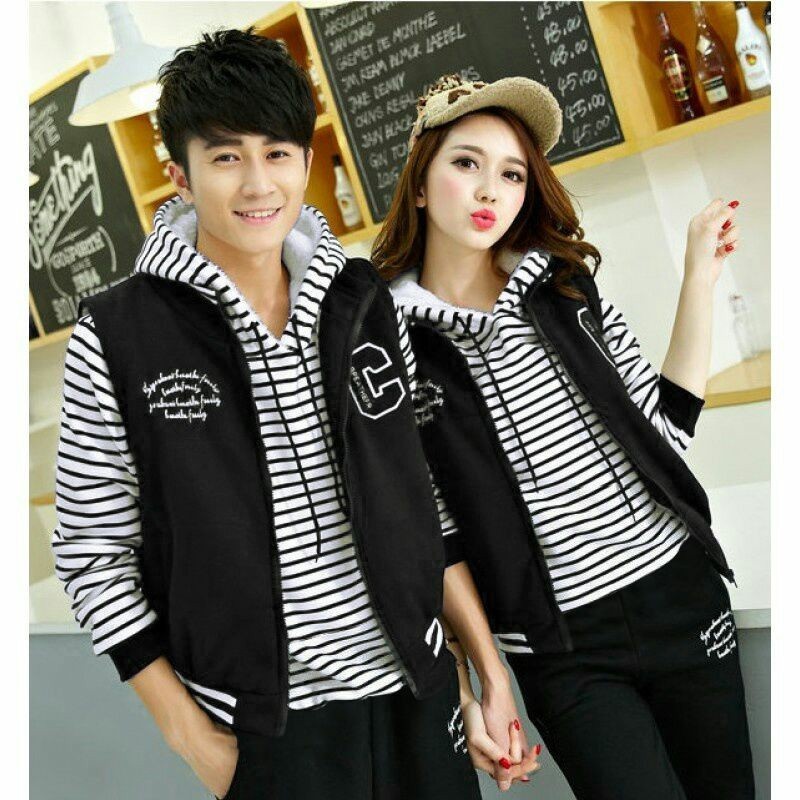 C0606 L2703, a02- CP Jacket C charlie BAJU COUPLE PASANGAN MURAH WANITA COPLE LENGAN PANJANG JAKET