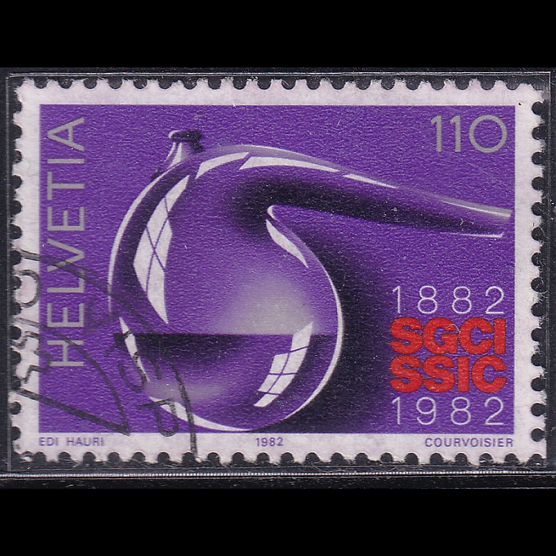 

Prangko Switzerland 1982 - The 100th Anniversary of SGCI
