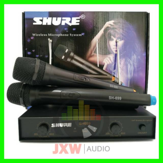 MIC WIRELESS SHURE SH 699 SN 699 / MICROPHONE WIRELESS SHURE SH-699 SN-699 / MIC SHURE SH699 SN699