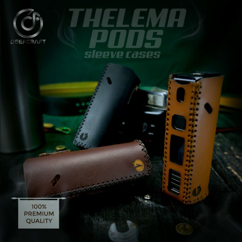 Premium Sleeve Case Thelema 80w Free Lanyard Casing Holder Thelema Leather Sleeve