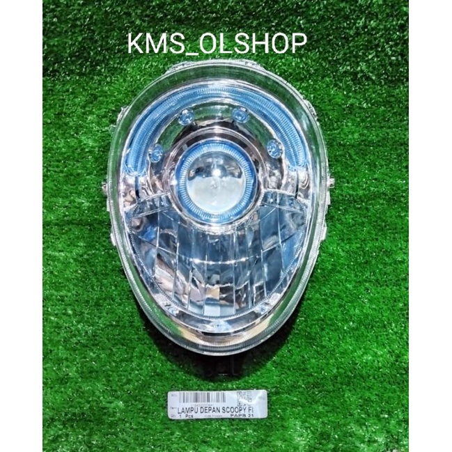 Lampu Depan Scoopy Fi / Reflector Scoopy Fi / Head Lamp Scoopy Fi merk Win