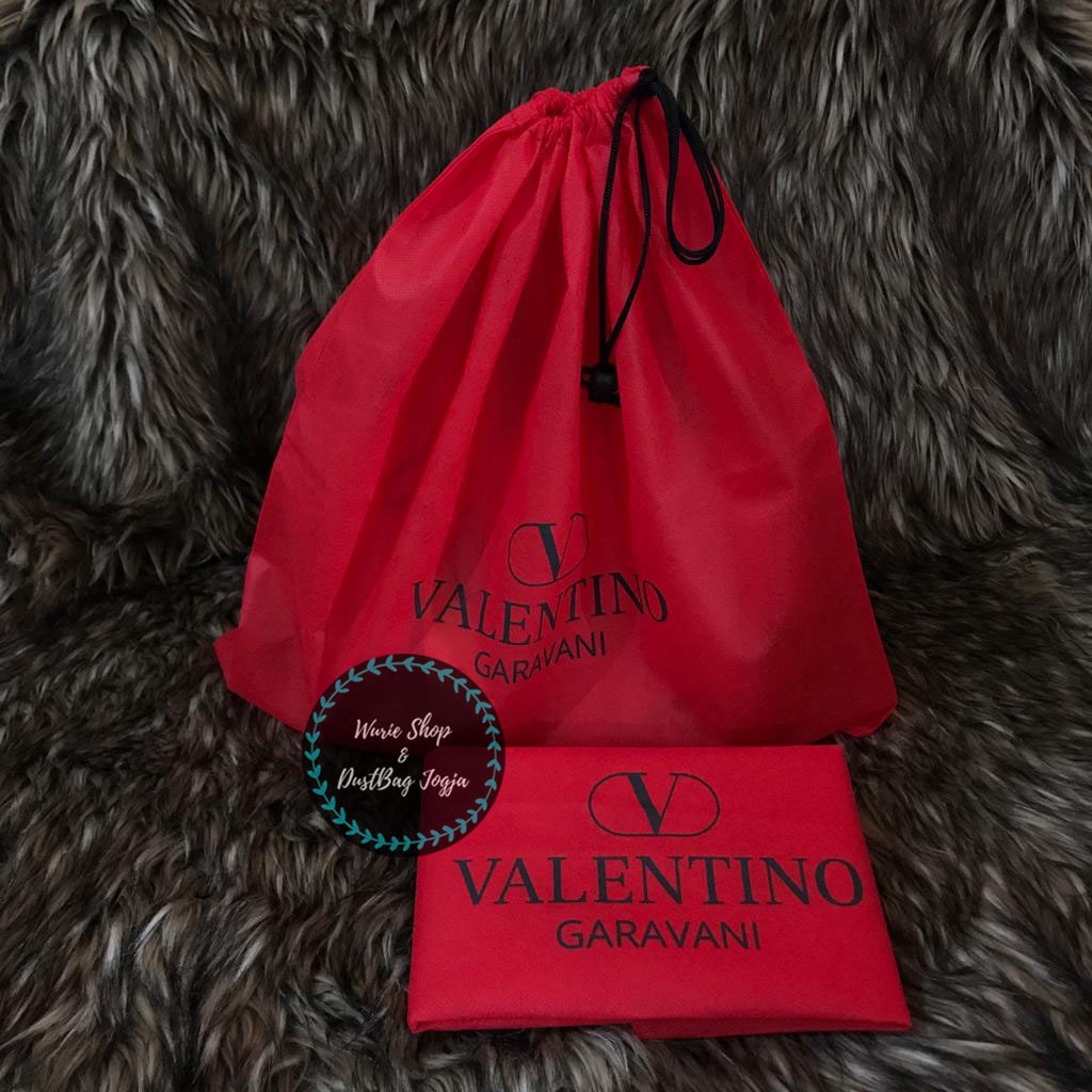 VALENTINO GARAVANI DustBag Pengganti Sarung Tas Pelindung Debu Serut Dust Bag DB Branded