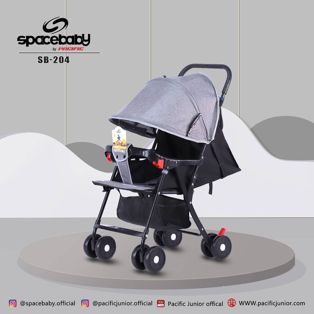 Stroller Spacebaby SB 204 Kereta Dorong Space Baby