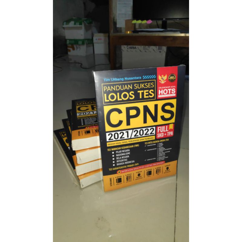 Buku Cpns Panduan Sukses Lolos Tes Cpns 2021 2022 Hots Shopee Indonesia