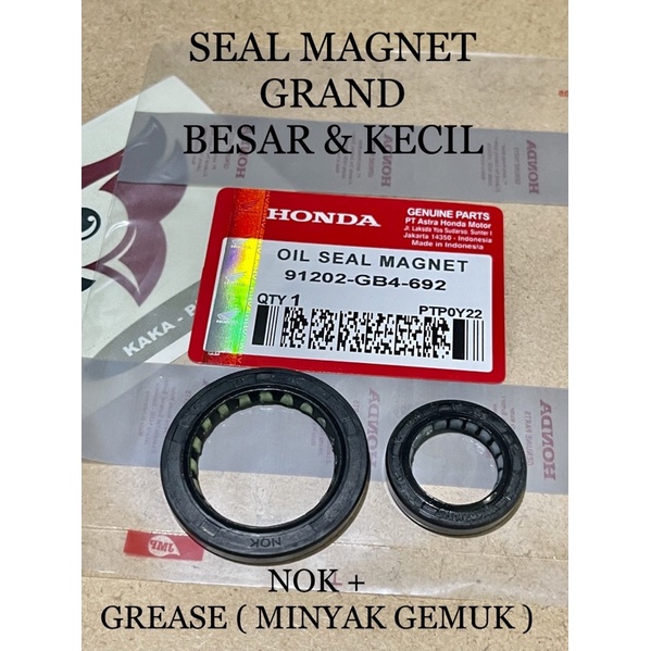 seal magnet kecil dan besar - grand / seal magnit set grand