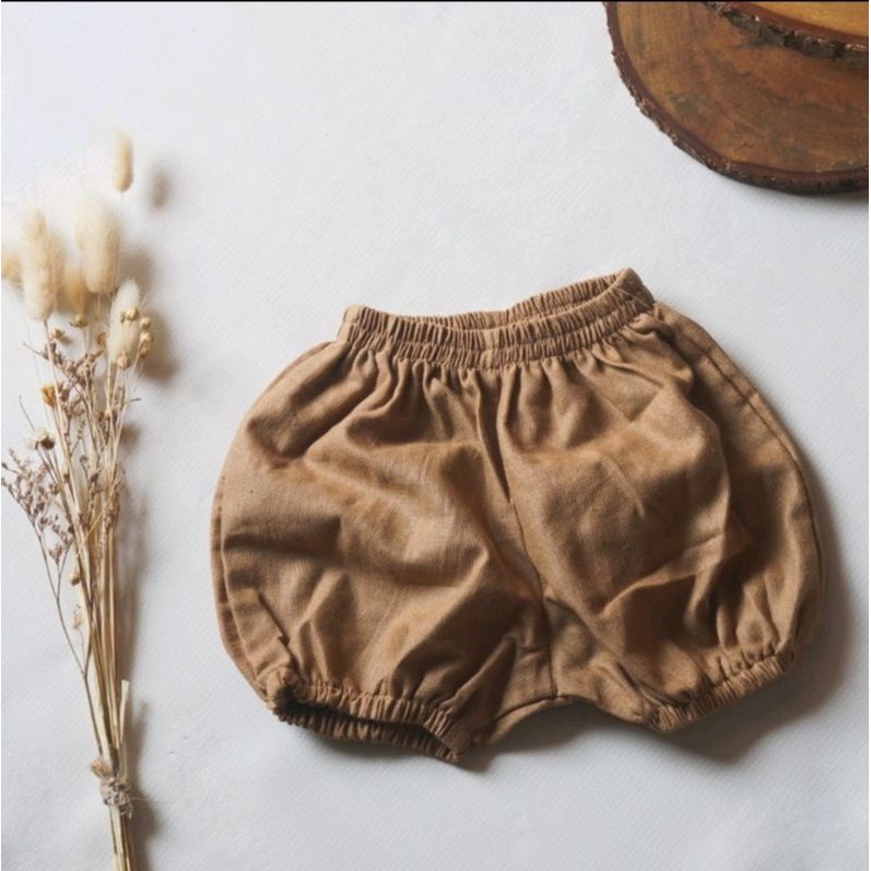 Nara bloomers pants earth tone series celana pendek balon