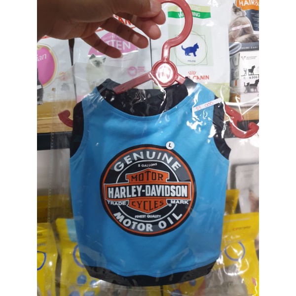baju kaos  freesize kucing dan anjing kecil