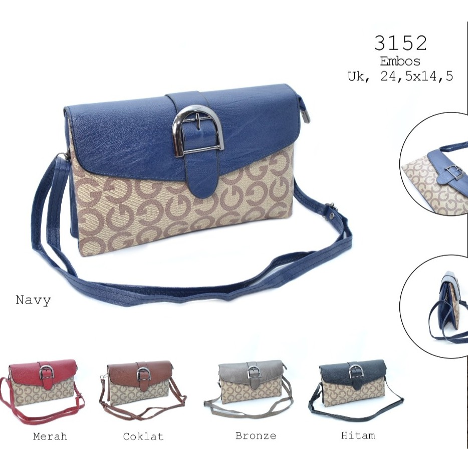 Slingbag wanita korean import no local GG 3152