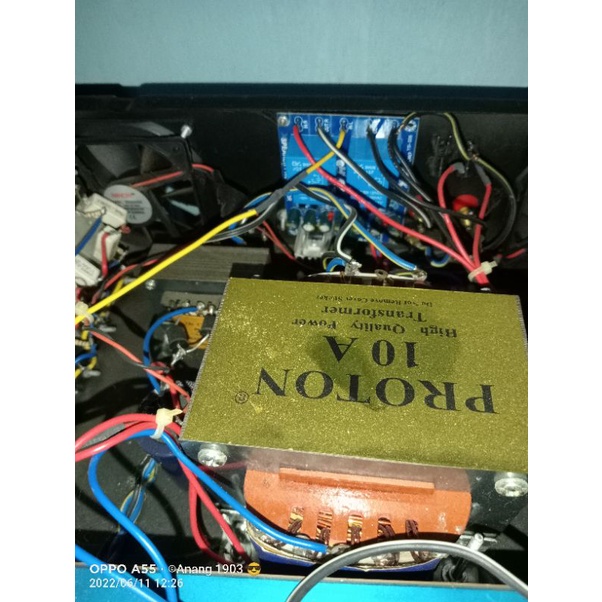 power ampli 10 ampere proton rakitan