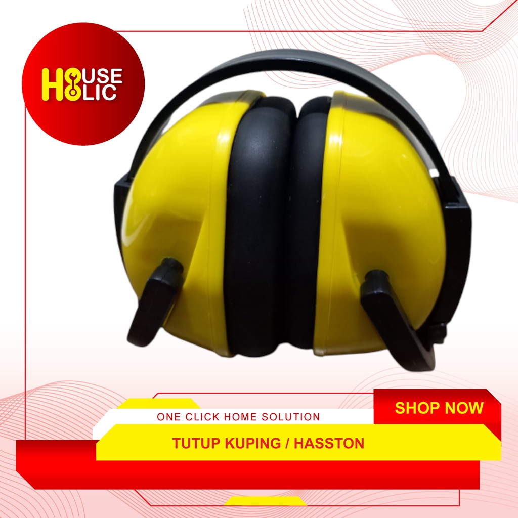 Tutup Kuping Kerja Earmuff Pelindung Telinga Ear Muff Hasston 4710-102