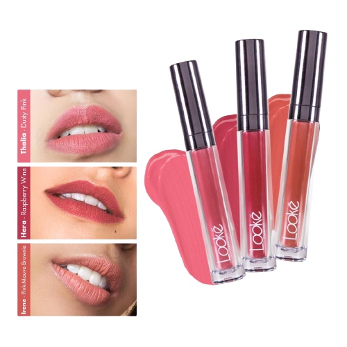 Looke Holy Lip Creme Finish Matte Anti Crack