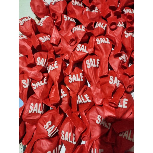 balon promosi iklan cetak logo SALE custom balon dekorasi balon gas balon foil balon ultah