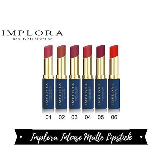 IMPLORA LIPSTIK Intense Matte Original BPOM