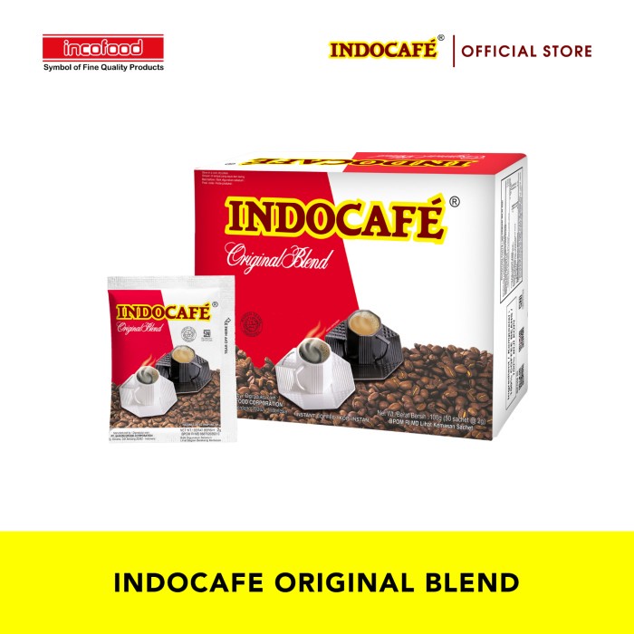 

vf0100f Indocafe Original Blend (50 Sachet) - Box Ds20X11