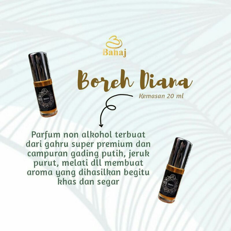 PARFUM BOREH DIANA BANAJ BEAUTY CARE / PARFUM BANAJ