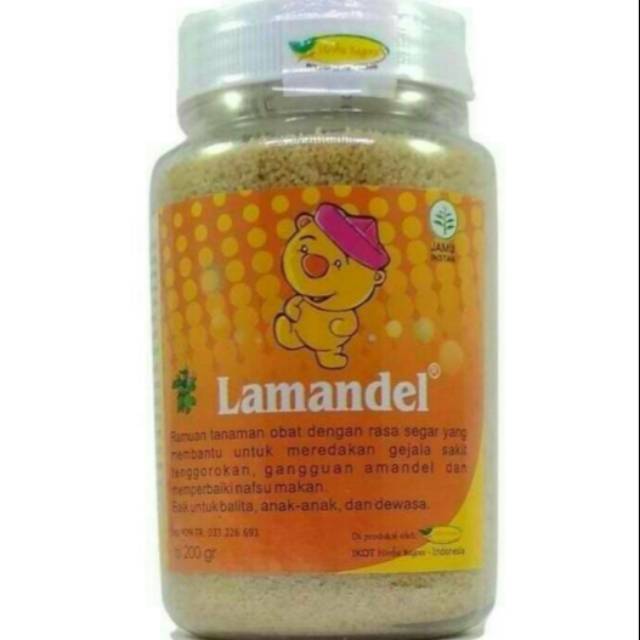 Lamandel 200gr Kemasan Botol - Obat Amandel