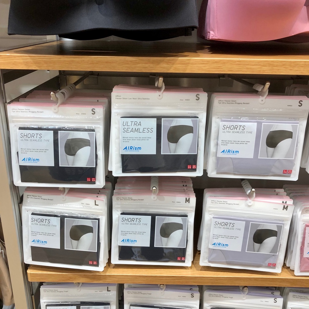 Celana Dalam Ultra Seamless AIRism Uniqlo | Celana Dalam Wanita