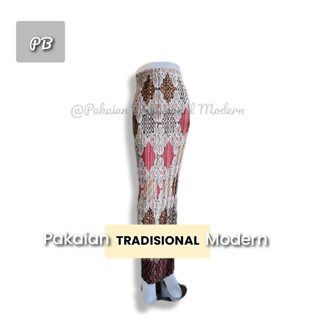 Rok Plisket Sutra All Size Batik Modern PAKAIAN TRADISIONAL MODERN Model Terbaru / Bawahan Kebaya Wanita Modern / Rok Kebaya Tradisional / Kain Tradisional