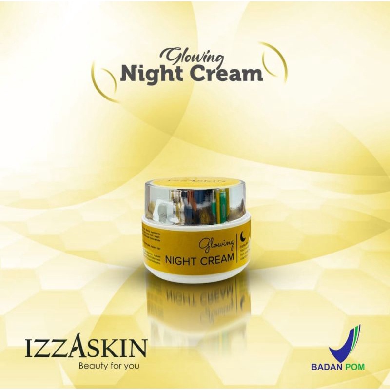 GLOWING NIGHT CREM IZZASKIN