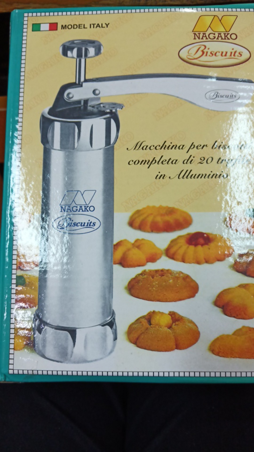 Cetakan Kue Kering Biskuit Cookies Maker Nagako Italy