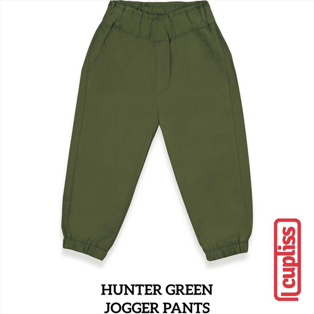 Little Palmerhaus Jogger Pants Hunter Green Celana Anak