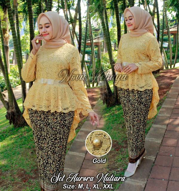 Aurora mutiara / kebaya modren / kebaya remaja / kebaya wisuda/ kebaya pesta/ kebayamurah