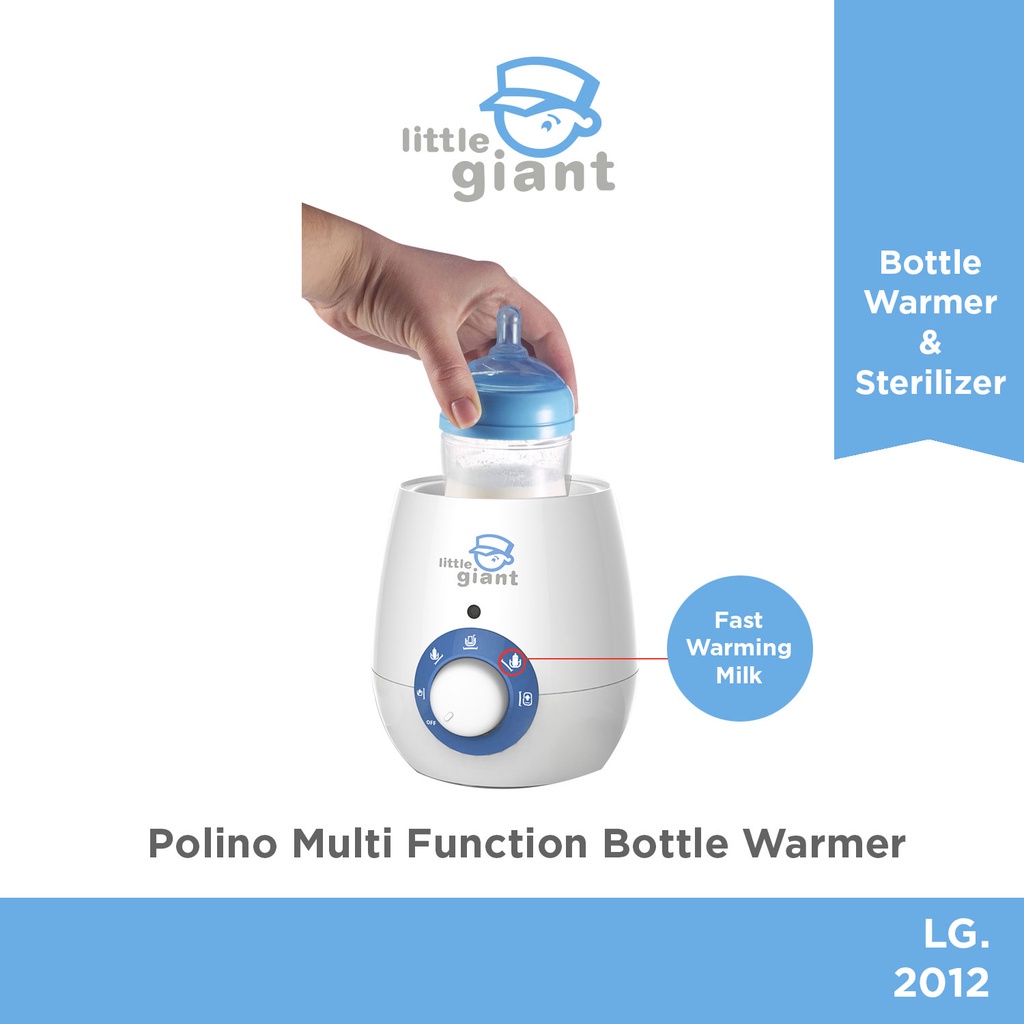 Little Giant - LG. 2012 Polino Multi Function Bottle Warmer - Penghangat Botol Susu Bayi - Penghangat Makanan - Warmer