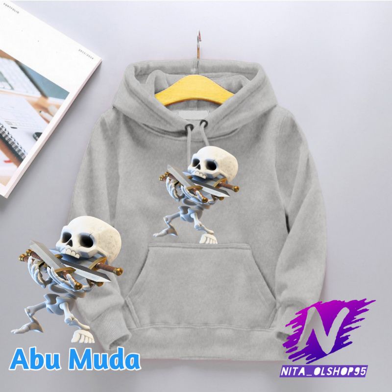 sweater hoodie coc tengkorak