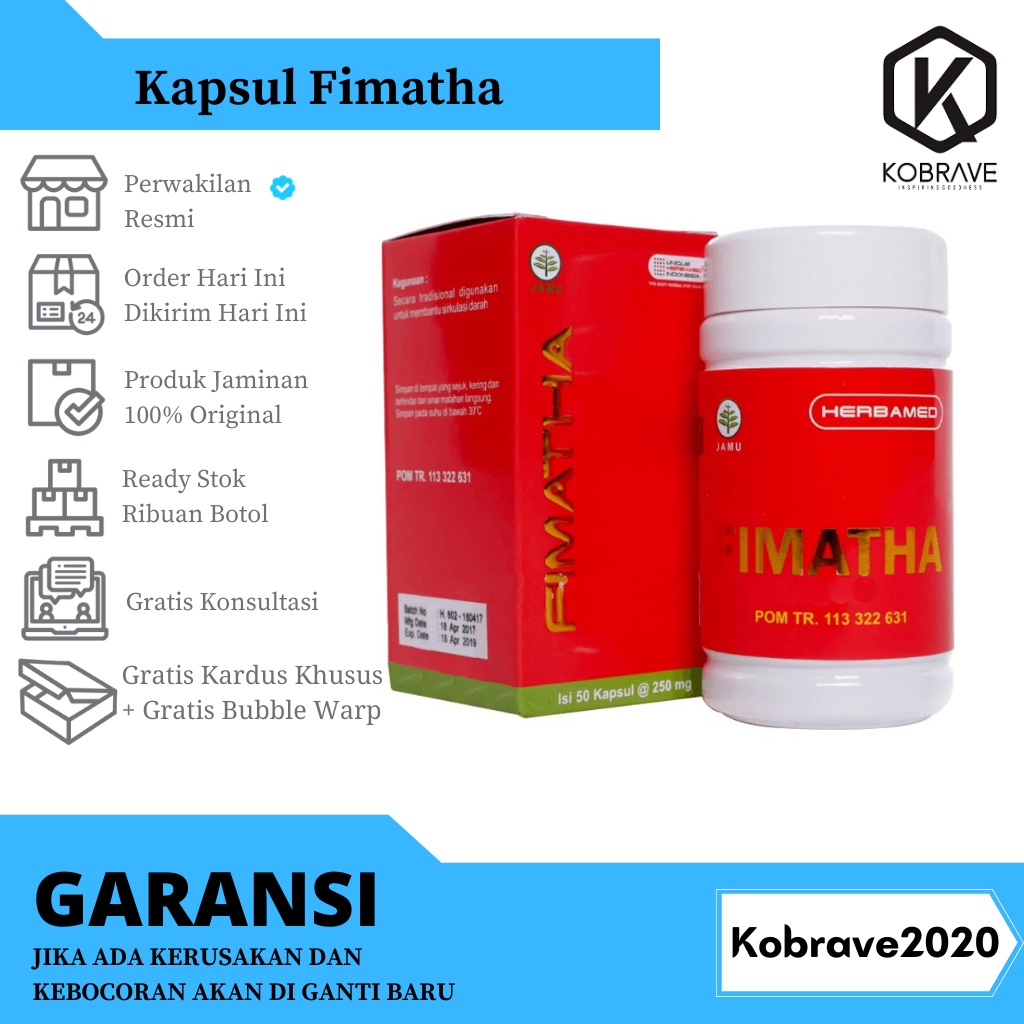 Obat Mata Minus Kapsul FIMATHA Herbal Mata Mines Mata Merah Berair katarak Glukoma Mata Berlemak