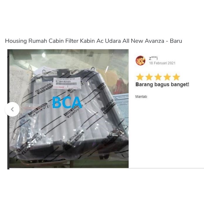 HOUSING CABIN FILTER RUMAH FILTER KABIN AC Mobil All New - Avanza Xenia Terios Grandmax ALL NEW GRAN MAX