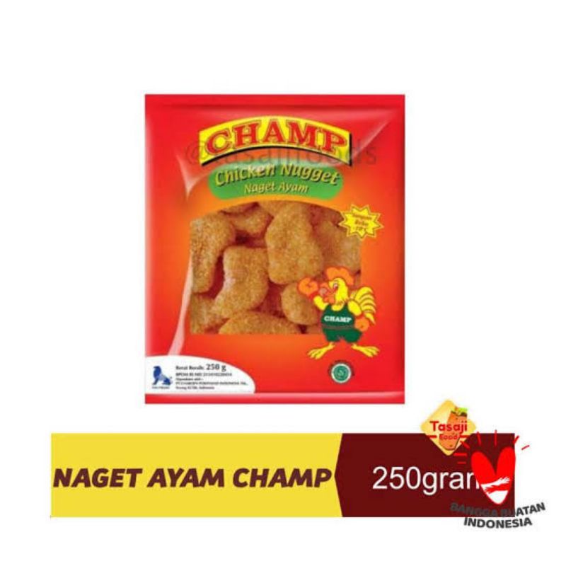 

nugget champ 250gr rasa ayam